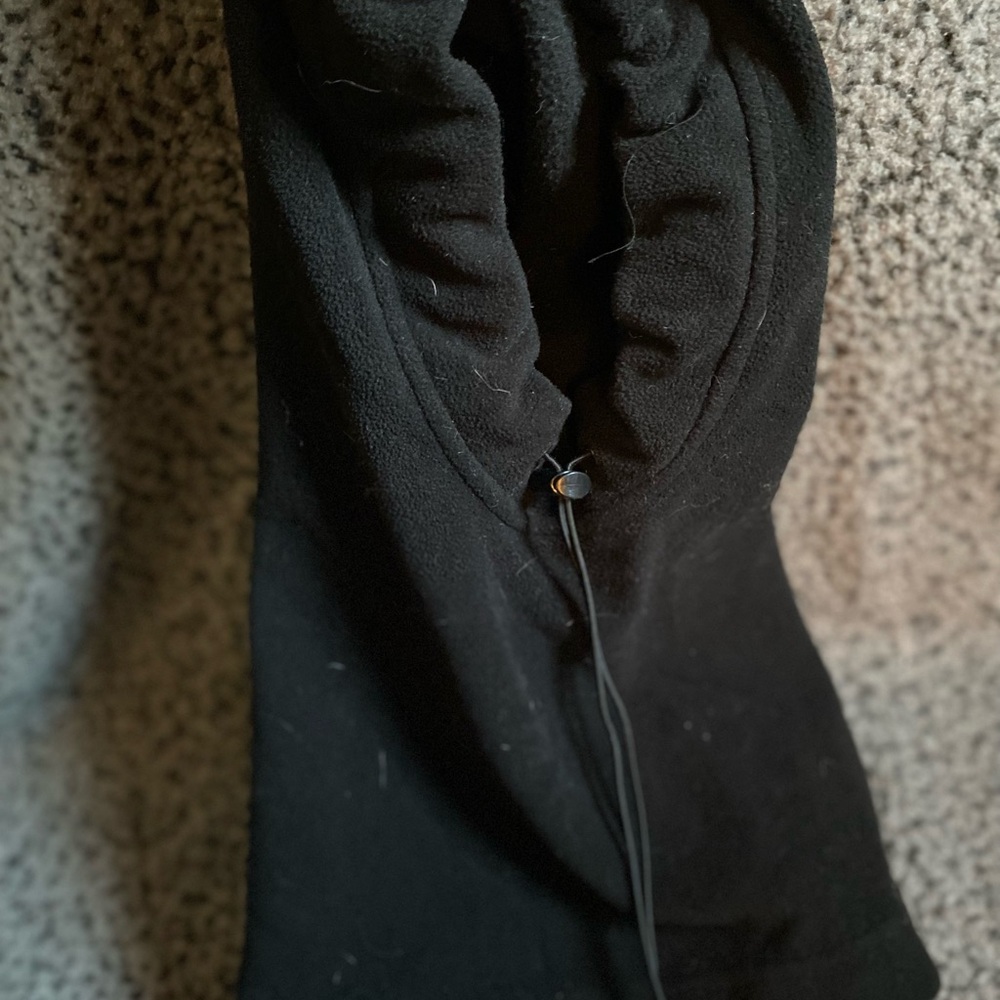 Black Drawstring Hoodie - Picture 3 of 6
